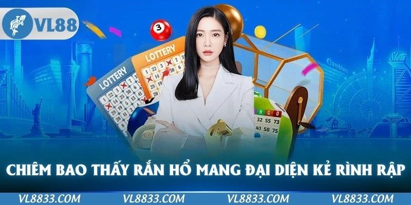 Chiêm bao thấy rắn hổ mang đại diện cho kẻ đang rình rập bạn