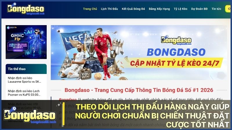 Việc nắm bắt lịch trình cụ thể giúp người chơi tại VL88 đưa ra nhận định đặt cược chuẩn xác